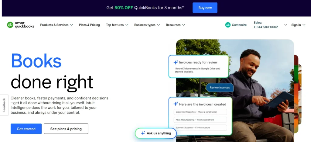 QuickBooks Login step 1