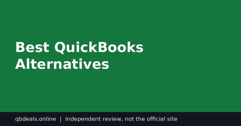 Best QuickBooks Alternatives, Compared on Price featured image