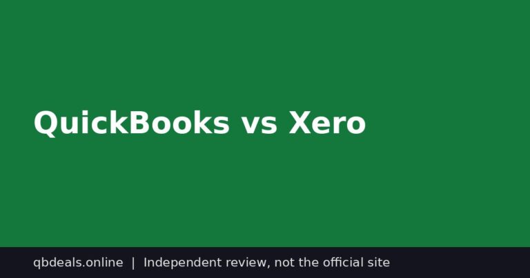 QuickBooks vs Xero: Price, Features, Verdict featured image